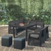 Corfu Relax duo cube kerti bútor garnitúra