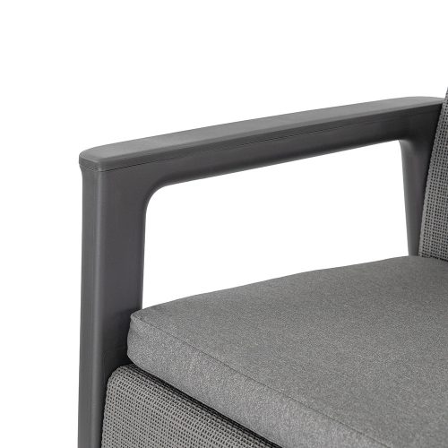 Scandi Big linea duo kerti bútor szett jute tárolós asztallal