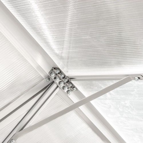 Polikarbonát üvegház 250 x 430 x 124/205 cm