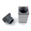 Uni bútorláb 100 mm ezüst