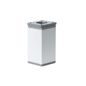 Uni bútorláb 60 mm ezüst