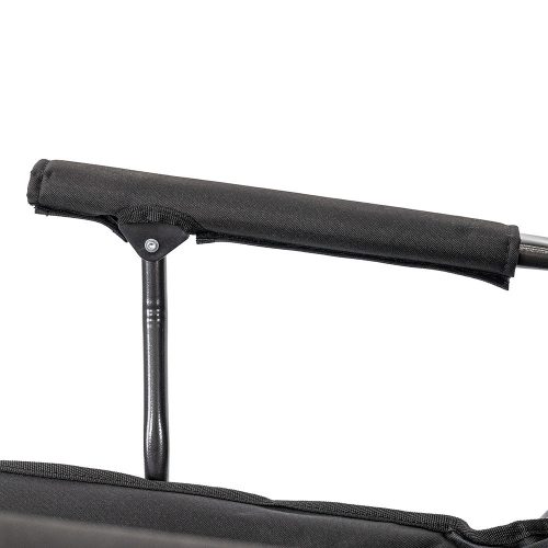 Leziter XL karfás horgász szék pohártartóval fekete