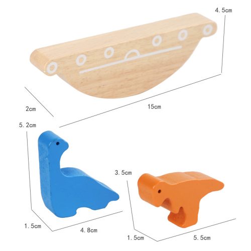Egyensúlyozó állatos ügyességi fajáték
