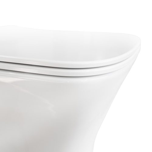 Nile monoblokkos kompakt WC alsó kifolyással soft close ülőkével