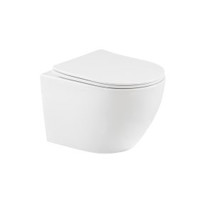 Delano fali rimless WC soft-close ülőkével