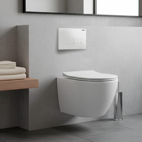 Delano fali rimless WC soft-close ülőkével