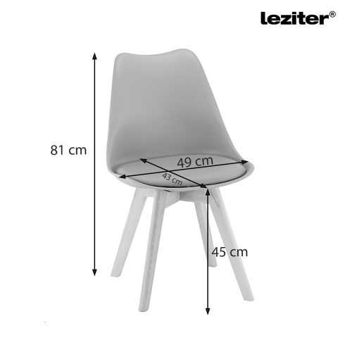 Silla étkezőszék 2 db bézs színben