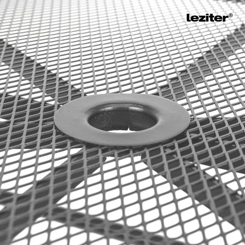 Melfi fém mesh kerti asztal 150x90x75 cm