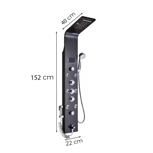 Aquapro hidromasszázs zuhanypanel