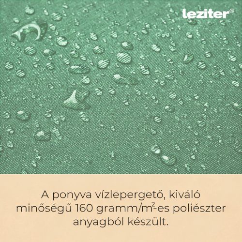 Gina kerti napernyő zöld 300 cm