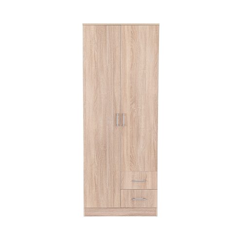 Miami gardróbszekrény 80x205 cm sonoma tölgy-sonoma tölgy