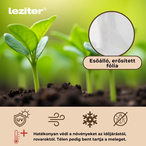 Magágy fólia 180x140x94 cm átlátszó