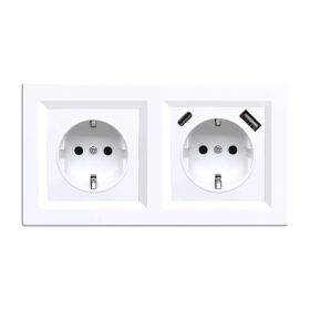 Nova dugalj USB csatlakozóval fehér kerettel