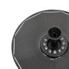 Napelemes szökőkút led világítással 16 cm