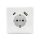 Nova csatlakozóaljzat USB csatlakozóval fehér
