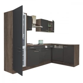   Yorki 280 sarok konyhabútor alulfagyasztós hűtős kivitelben