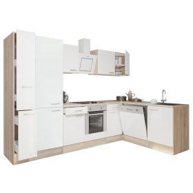   Yorki 310 sarok konyhabútor alsó sütős, polcos kivitelben