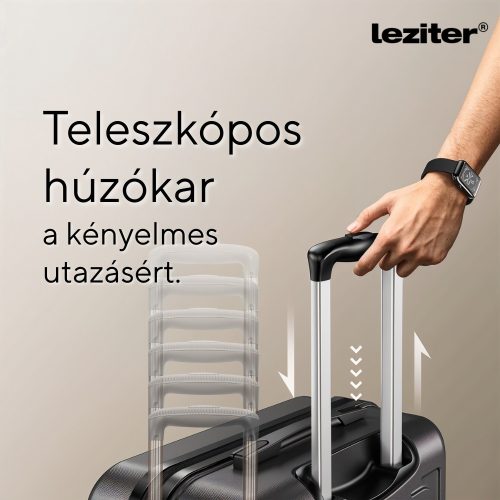 TraveLux Pro V gurulós bőrönd szett