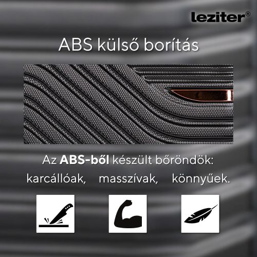 TraveLux Urban VIII gurulós bőrönd szett