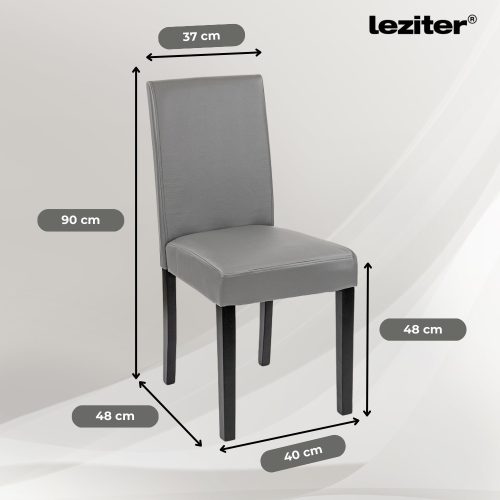 Karin 4+1 étkező garnitúra fehér-szürke