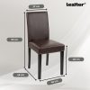 Cadiz 6+1 étkező garnitúra fehér-barna