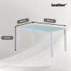 Mabel 6+1 étkező garnitúra szürke-szürke