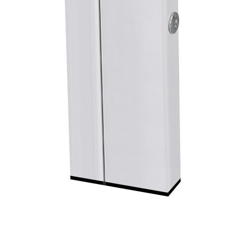 Ezra 140 cm szögletes üveg étkezőasztal