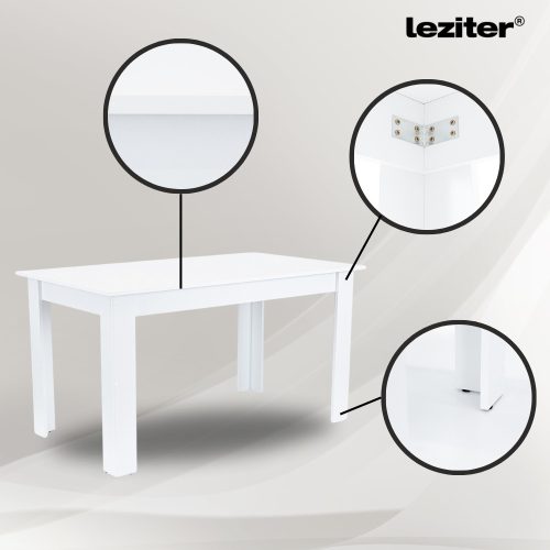 Zara 4+1 étkező garnitúra szürke-fehér