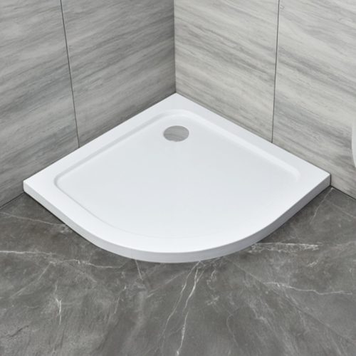 Modena Slim íves alacsony akril zuhanytálca 80x80 cm