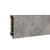 Vinyl SPC padlószegély Serona kőhatású homokszürke 2400x60x12 mm