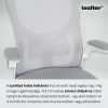 Flexo ergonomikus irodai forgószék deréktámasszal