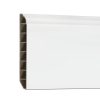 Vinyl SPC padlószegély Snow white 2400x100x12 mm