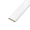 Vinyl SPC padlószegély Snow white 2400x60x12 mm