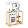 Fa gyerekkonyha sütővel fehér