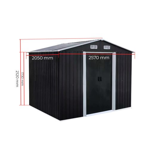 Alaska 6x8 kerti szerszámtároló ház