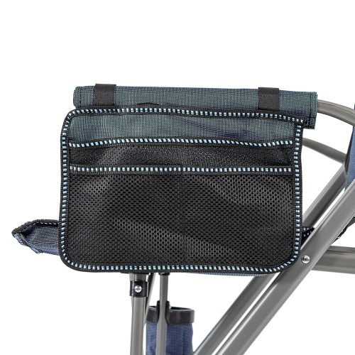 Leziter Comfort karfás horgász szék pohártartóval kék