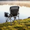 Leziter Comfort karfás horgász szék pohártartóval szürke