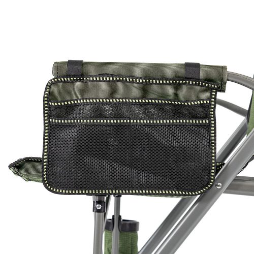 Leziter Comfort karfás horgász szék pohártartóval zöld