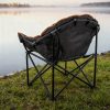Leziter horgász fotel fekete