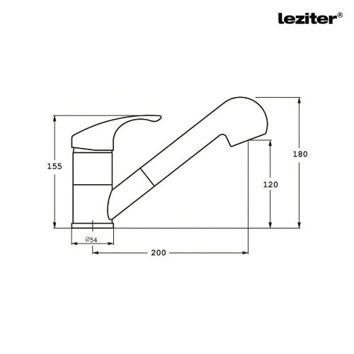 Carol mosogató csaptelep